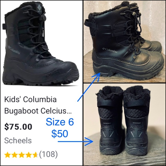 Kids Columbia Bugaboot Celcius Snow Boots! - Picture 1 of 1